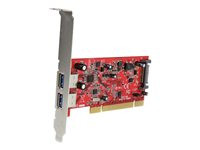 StarTech.com 2 Port PCI SuperSpeed USB 3.0 Adapter Card with SATA Power