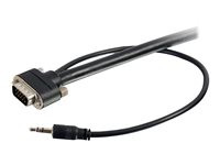 C2G 6ft Select VGA + 3.5mm Stereo Audio A/V Cable M/M