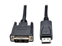 Tripp Lite 6ft DisplayPort to DVI-D / DP to DVI AdapterConverter Single Link Video Cable M/M 6'