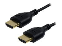 StarTech.com 6 ft Slim High Speed HDMI Cable with Ethernet Ultra HD 4k x 2k