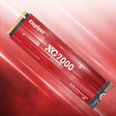 SSD KingSpec M.2 PCIe 4.0 NVMe 512GB-4TB, 7400Mbps с кэшем