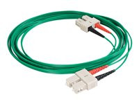 C2G 5m SC-SC 62.5/125 OM1 Duplex Multimode PVC Fiber Optic Cable