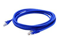 AddOn 50ft RJ-45 Cat6A Blue Patch Cable