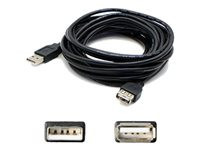 AddOn 6.0ft USB 2.0 (A) to USB 2.0 (B) Adapter