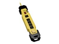 Tripp Lite Safety Surge Protector Power Strip 120V 6 Outlet Metal 9' Cord OSHA