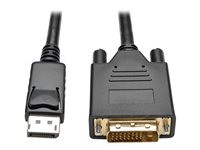 Tripp Lite 3ft Dipsplay Port to DVI Adapter Active Converter Cable with Latches DPort 1.2 M/M 3'