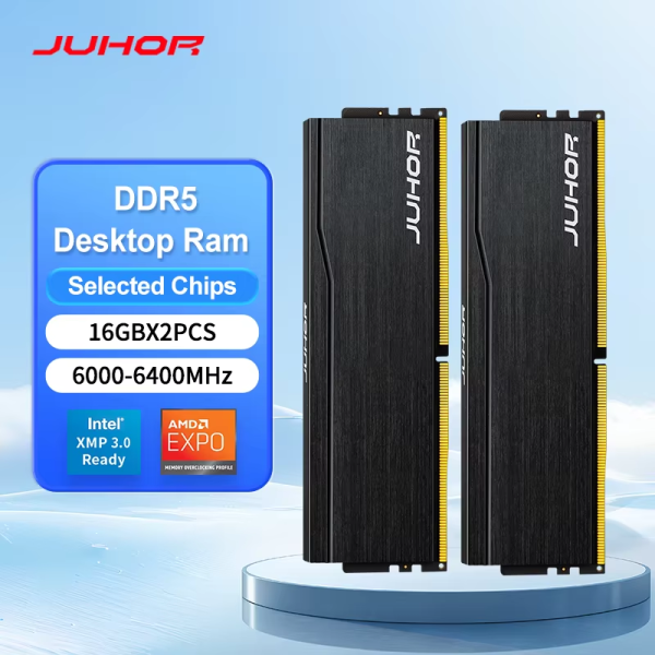 Память JUHOR DDR5 16GB-32GB 6000-6400MHz