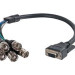 C2G Premium VGA Female to RGBHV (5-BNC) Male Video Cable