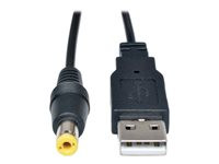 Tripp Lite 3ft USB to Type M Barrel 5V DC Power Cable Cord USB 2.0 3'