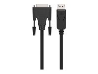 Belkin 3ft DisplayPort to DVI-D Cable, M/M, 1080p