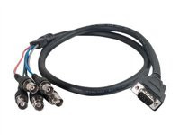 C2G Premium VGA Male to RGBHV (5-BNC) Female Video Cable