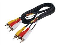 C2G Value Series 50ft Value Series Composite Video + Stereo Audio Cable