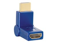 C2G Velocity 90° Rotating HDMI Female to HDMI Male Port Saver Adapter
