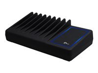 SIIG 10-Port USB Charging Station with Ambient Light Deck