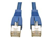 Tripp Lite 7ft Augmented Cat6 Cat6a Shielded 10G Patch Cable RJ45 M/M Blue 7'