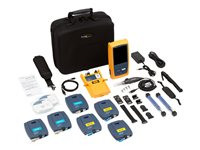 Fluke OptiFiber Pro Quad OTDR Kit with inspection kit.