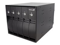 StarTech.com 5 Drive 3.5in Removable SAS SATA Mobile Rack Backplane