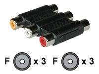 C2G Composite Video + Stereo Audio F/F Coupler